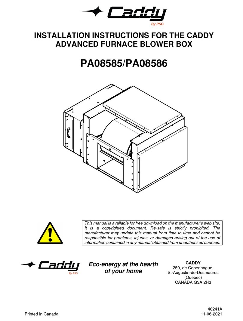 CADDY PA08585 installation instructions