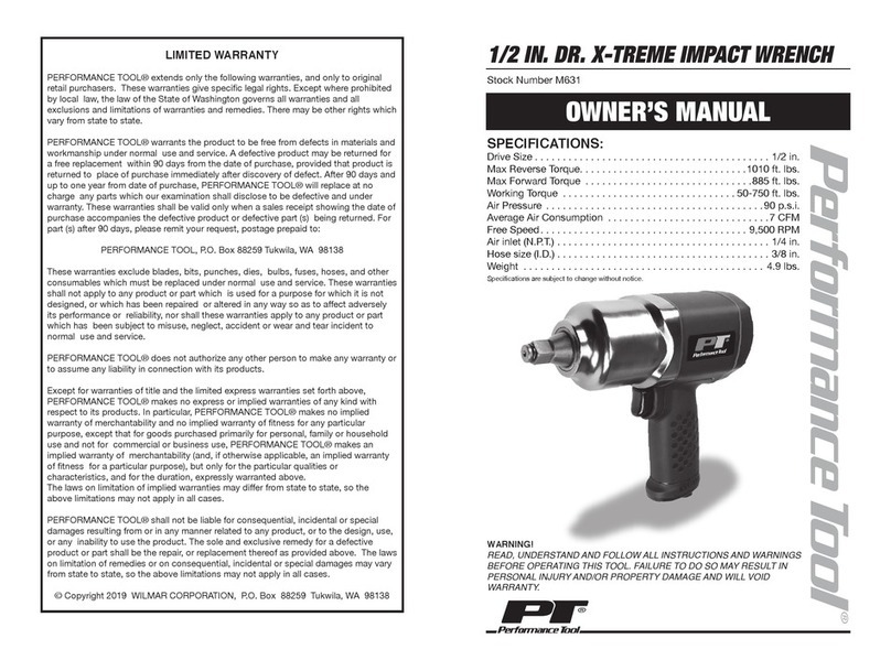 PT M631 owner's manual