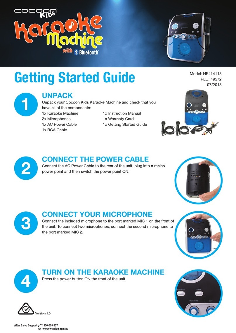 Cocoon HE414118 Getting started guide