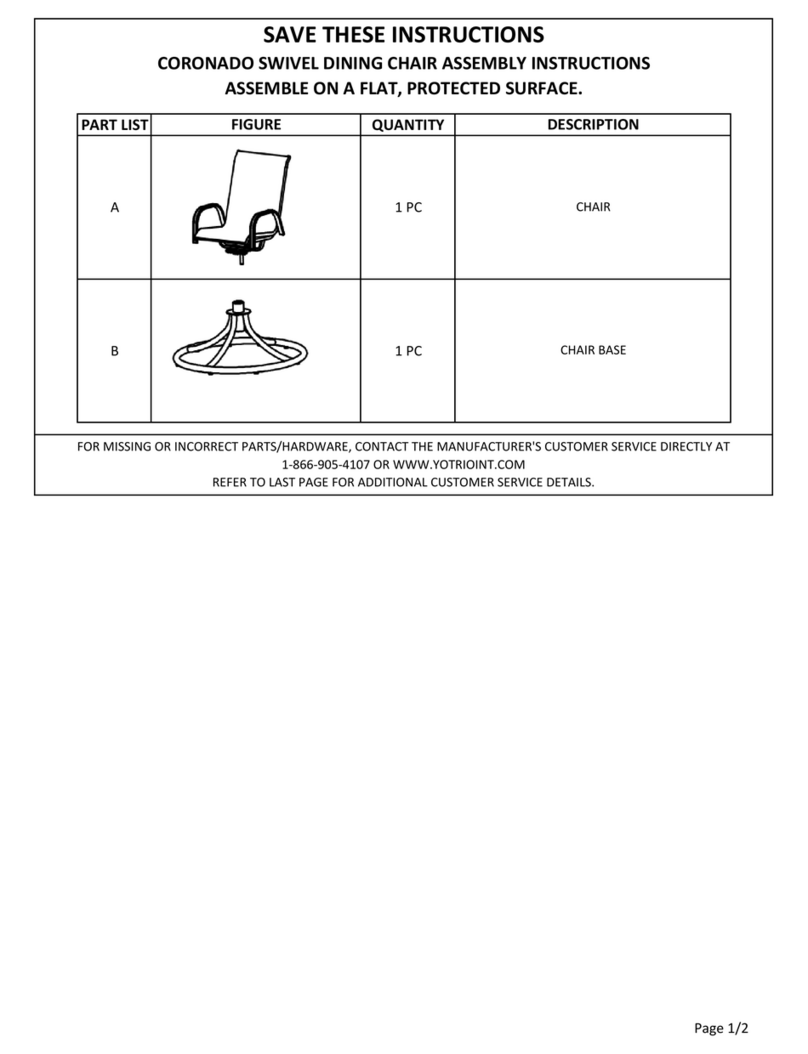 YOTRIO CORONADO User manual