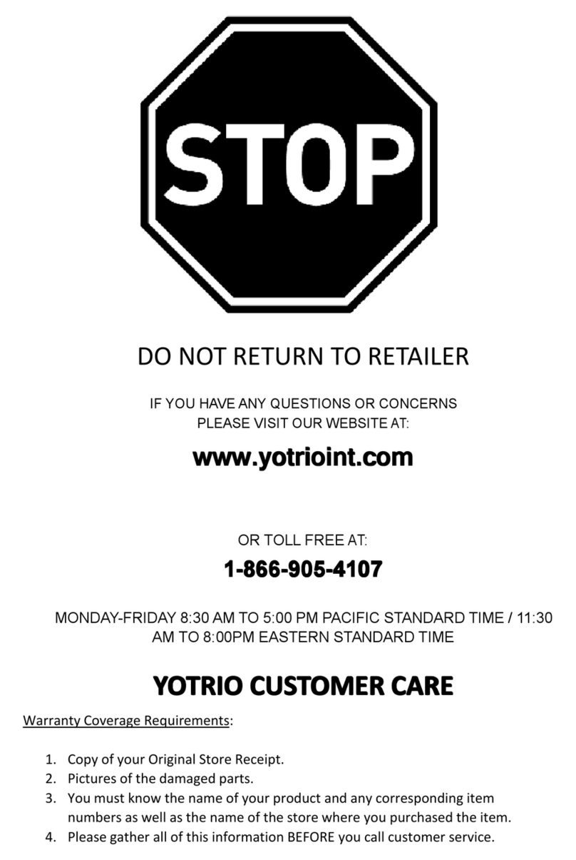 YOTRIO FSS80129ST User manual