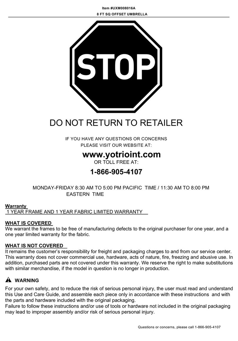 YOTRIO UXM008016A User manual YOTRIO UXM008016A User manual