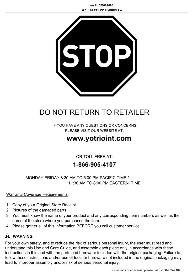 YOTRIO UCM001008 quick start guide