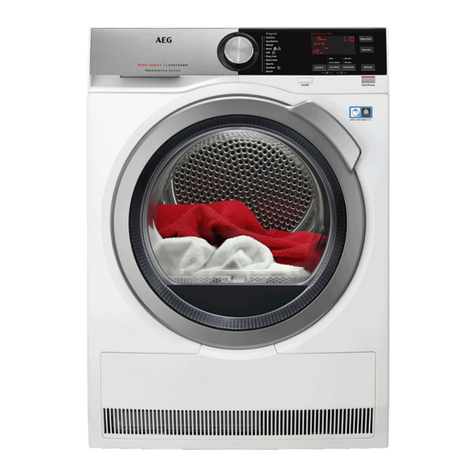 AEG LAVATHERM T8DHC862B user manual