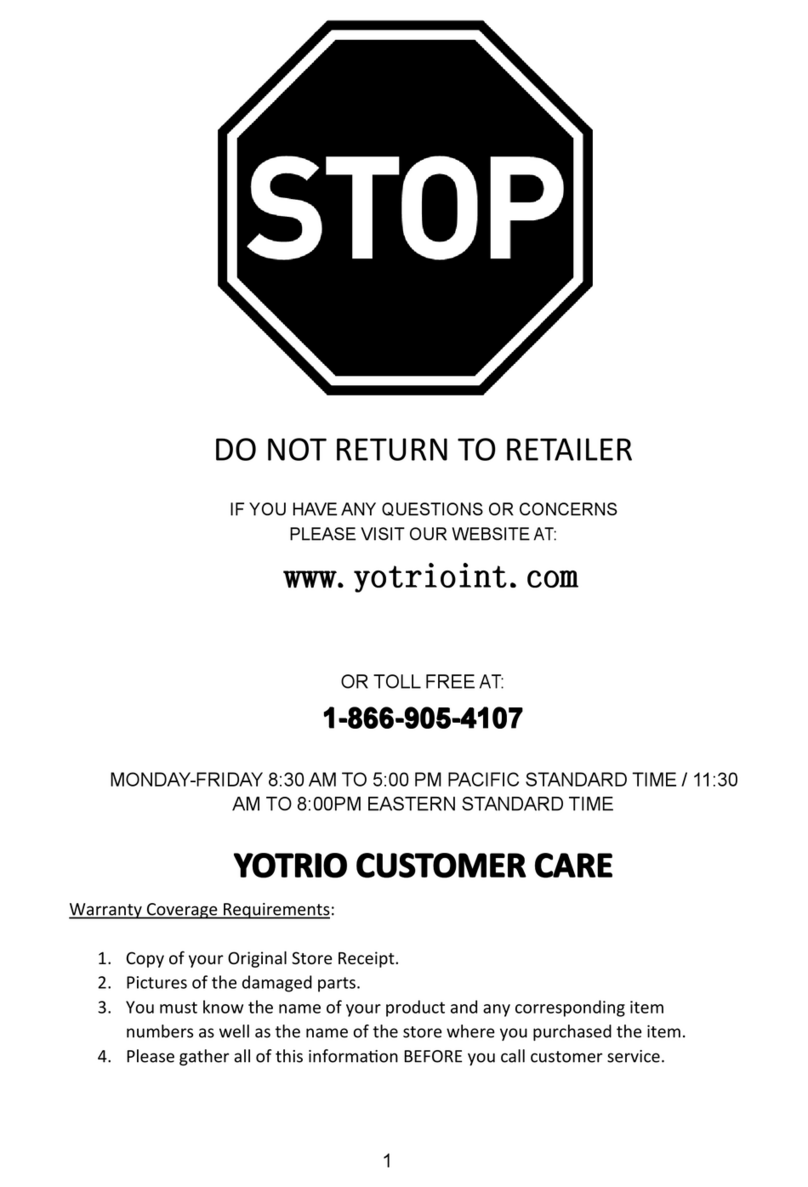 YOTRIO MS10-301-002-01 User manual