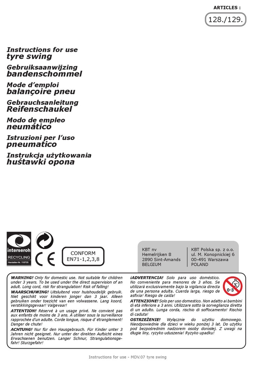KBT 128 Instructions for use