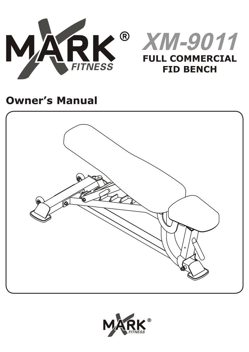 Mark Fitness XM-9011 owner's manual