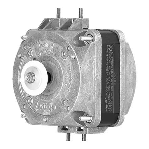 Ebmpapst M4Q045-BD01-75 operating instructions