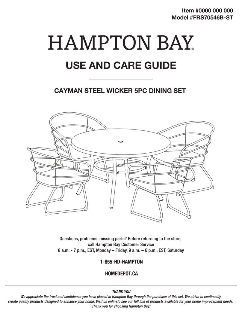 HAMPTON BAY FRS70546B-ST User manual HAMPTON BAY FRS70546B-ST User manual