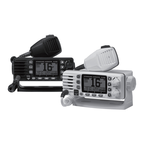 Standard Horizon ECLIPSE GX1300E owner's manual