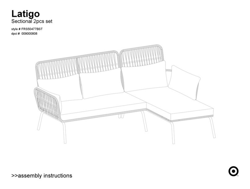 YOTRIO Target Latigo FRS50477BST User manual