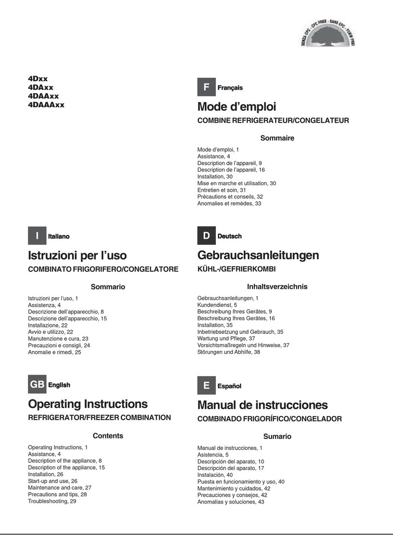 Hotpoint 4D Series User manual