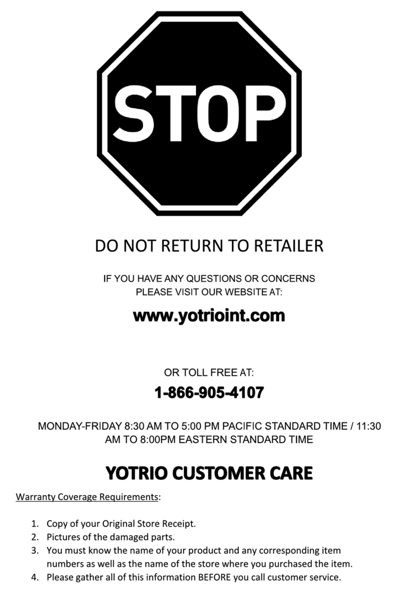 YOTRIO GCS00283D Assembly instruction