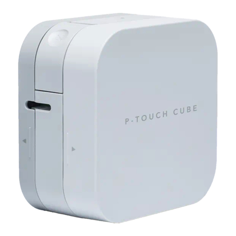 Brother P-TOUCH CUBE User manual