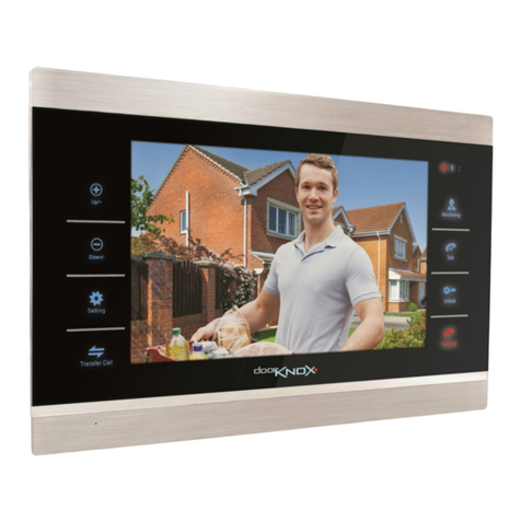 Door Knox xVDP207 manual