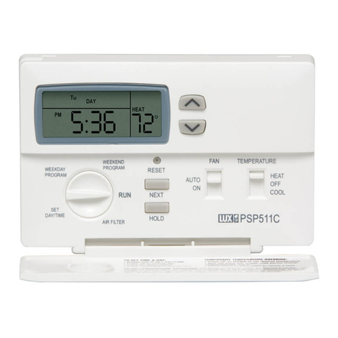 Lux Products LUXPRO PSP511C Installation and operating instructions