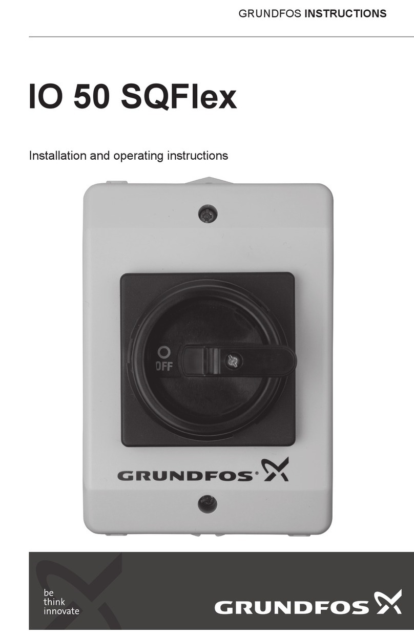 Grundfos IO 50 SQFlex User manual