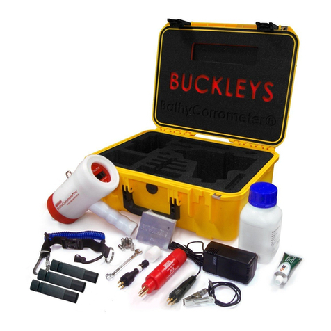 Buckleys BathyCorrometer Pro' operating instructions