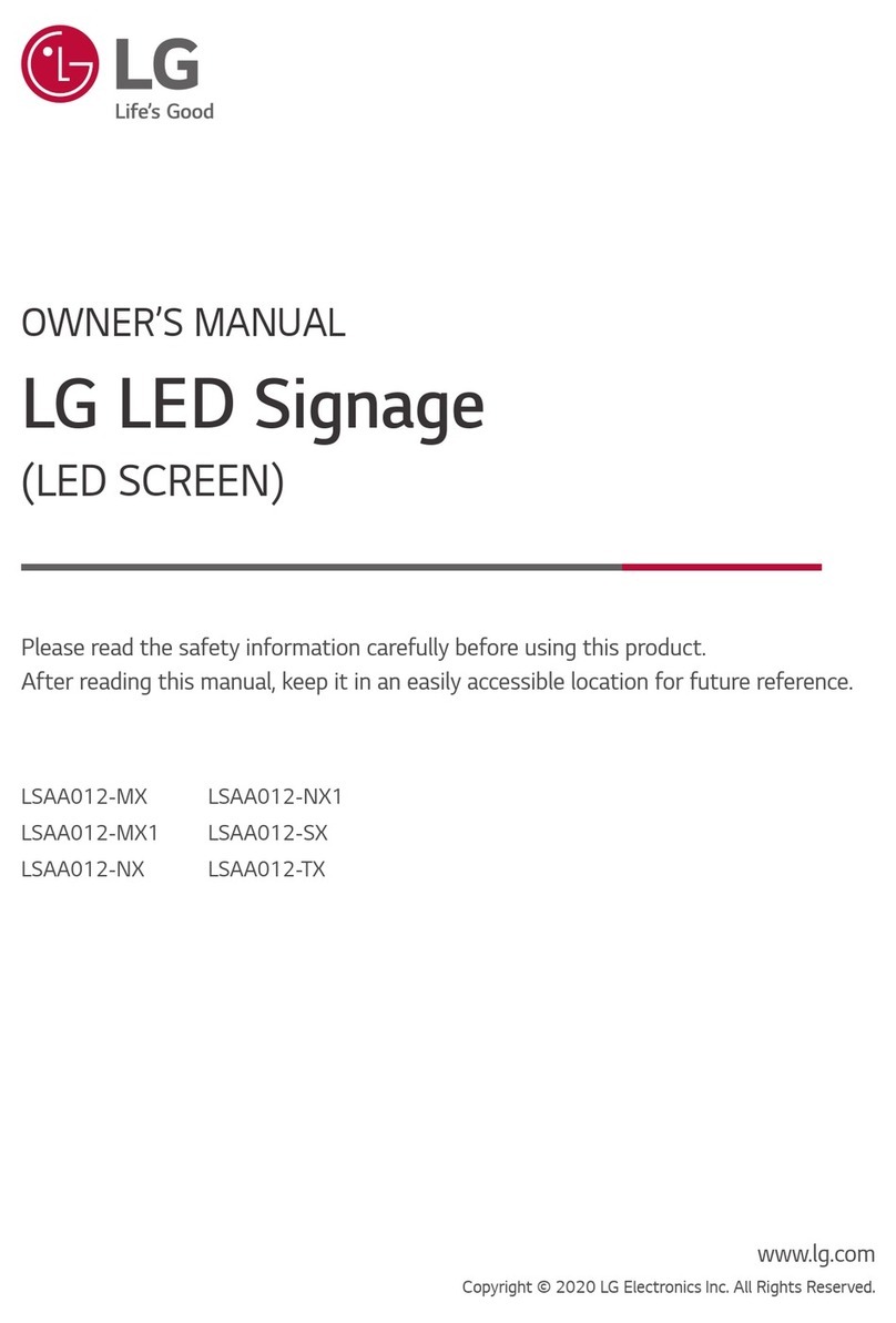 LG LSAA012-MX1 owner's manual