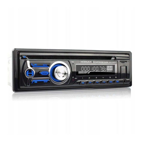 Xomax XM-RSU25 Series User manual