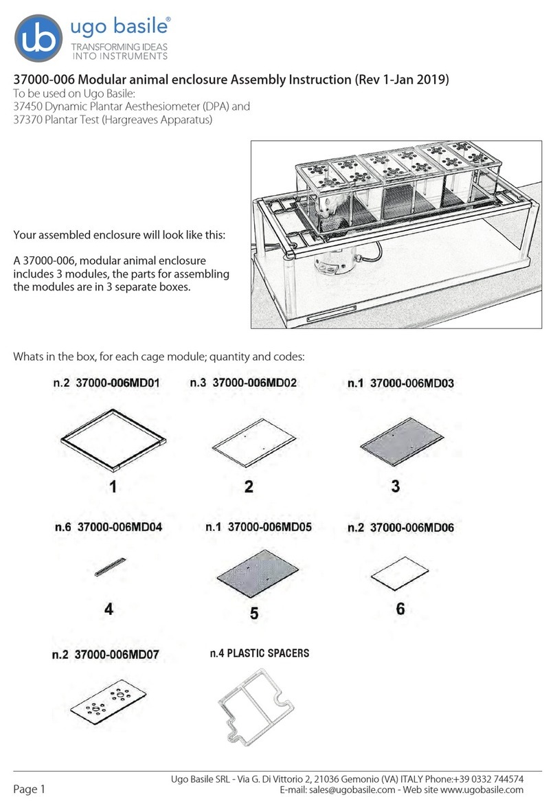 UGO BASILE 37000-006 Assembly instruction