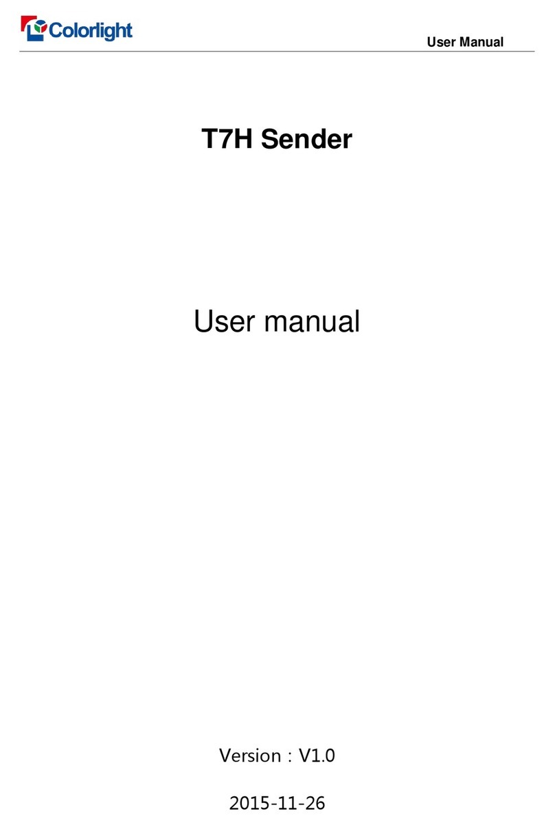 Colorlight T7H User manual