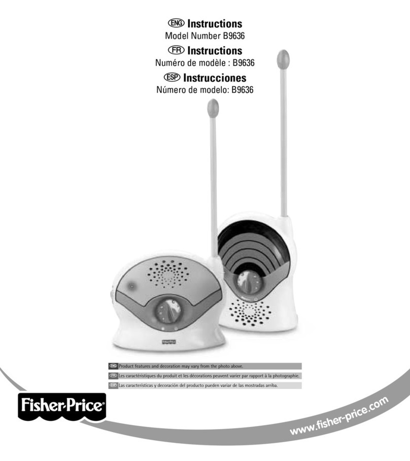 Fisher-Price B9636 User manual