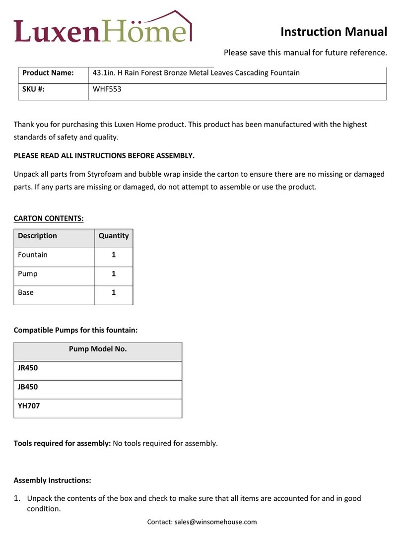 LuxenHome WHF553 User manual LuxenHome WHF553 User manual