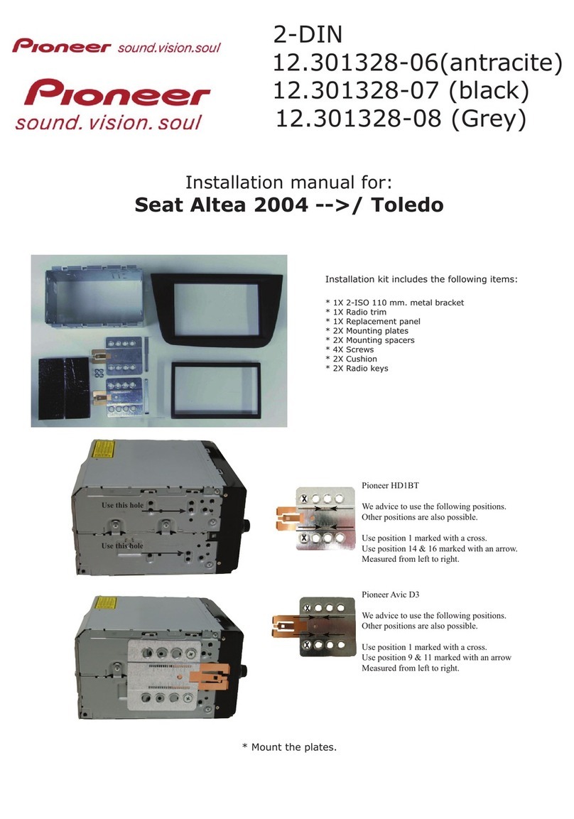 Pioneer 12.301328-06 User manual