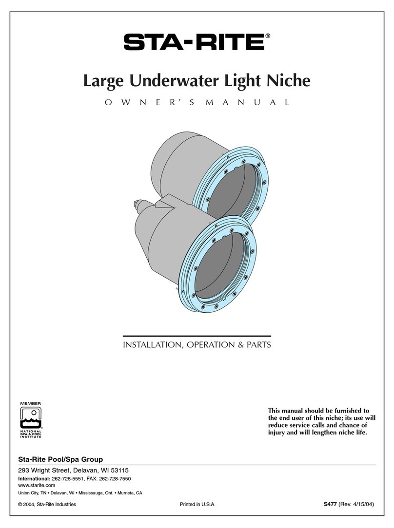 STA-RITE 05163-2394 owner's manual