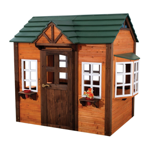 KidKraft My Woodland Playhouse Assembly instructions
