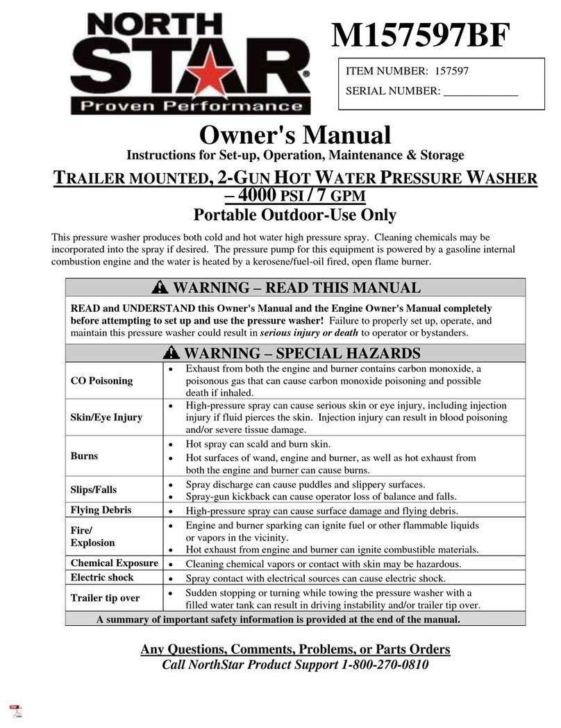 North Star M157597BF owner's manual