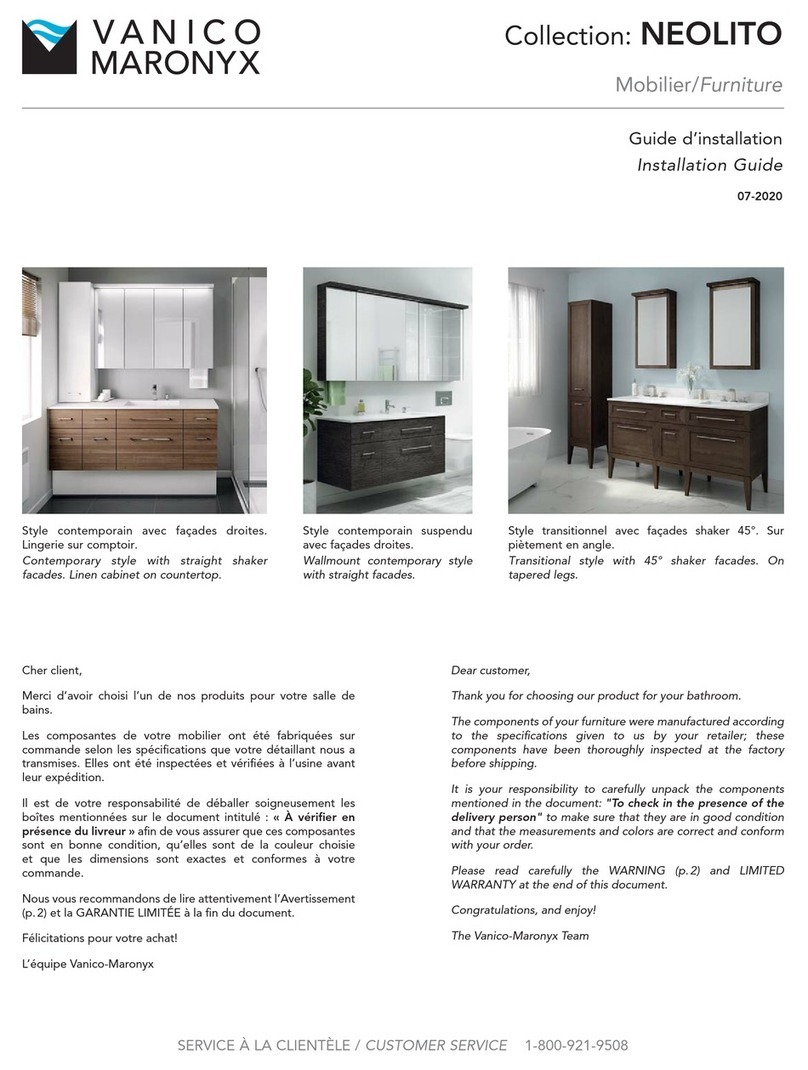 Vanico Maronyx NEOLITO User manual