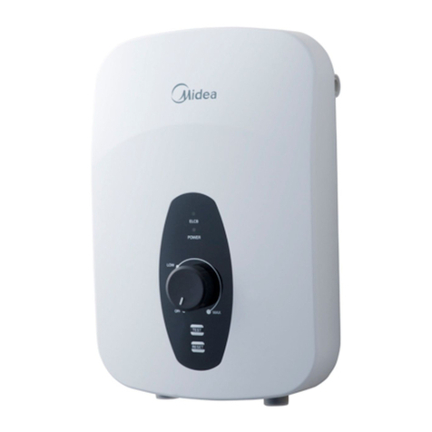 Midea MWH-38Q User manual Midea MWH-38Q User manual