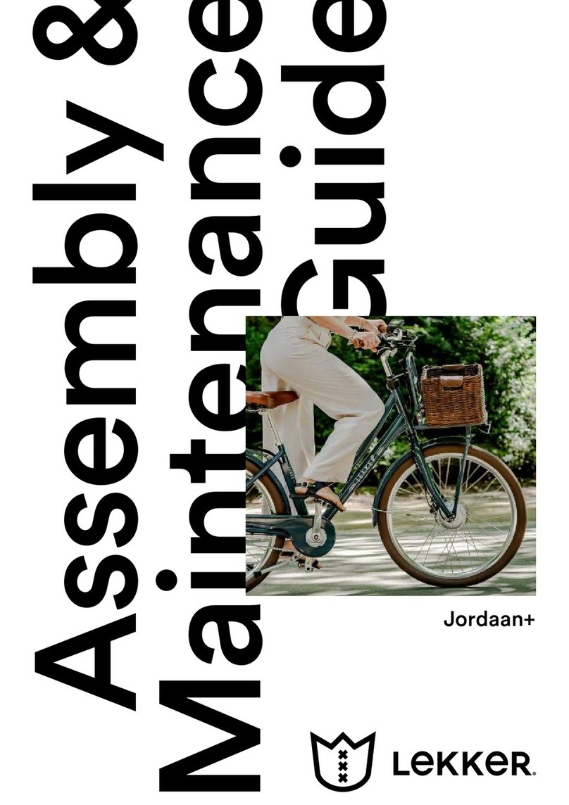 Lekker Jordaan+ Assembly & maintenance guide Lekker Jordaan+ Assembly & maintenance guide
