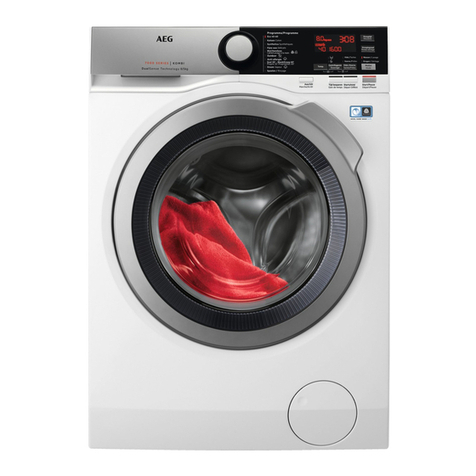 AEG L7WE786CBS User manual