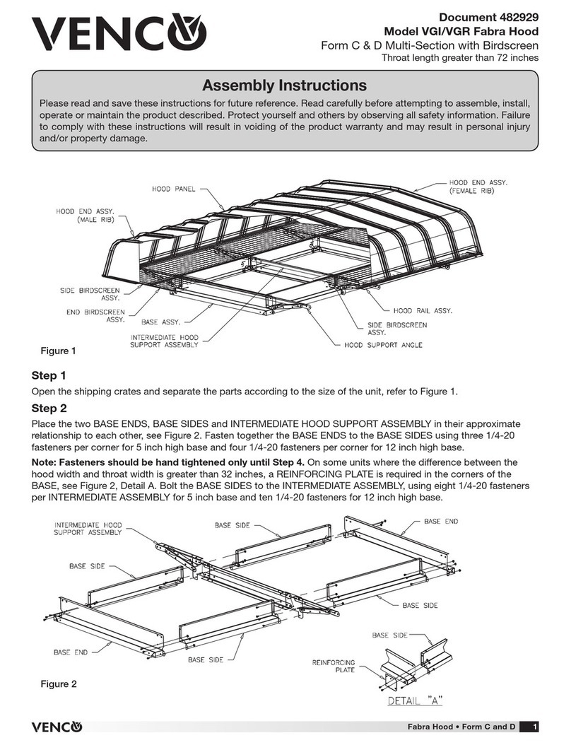 VENCO VGI User manual