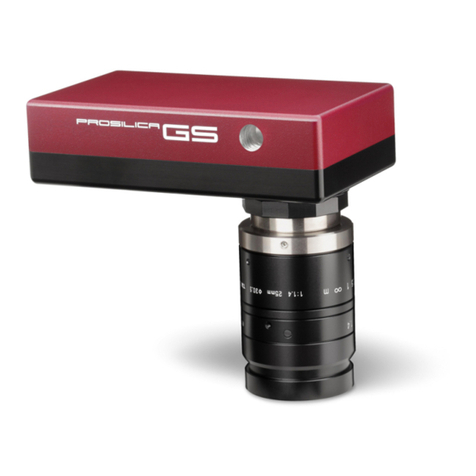Allied Vision Technologies Prosilica GS Series User manual Allied Vision Technologies Prosilica GS Series User manual