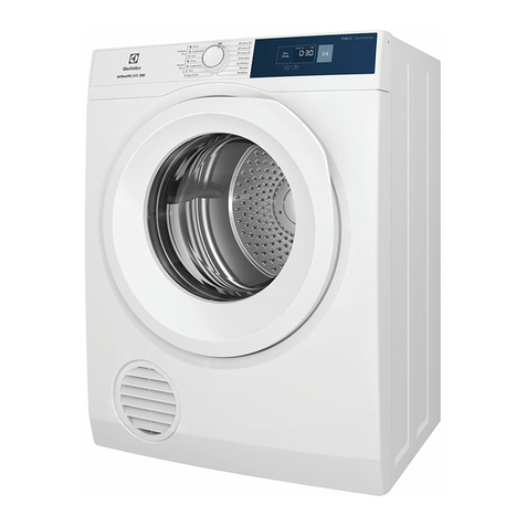 Electrolux EDV705H3WB user manual