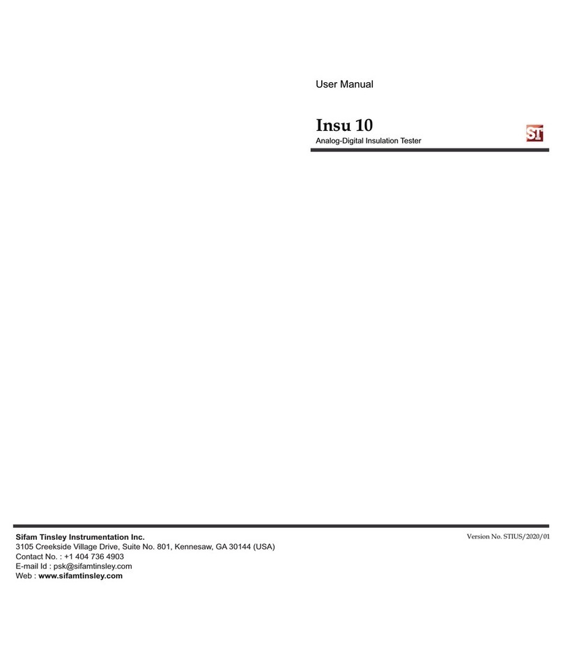 Sifam Tinsley Insu 10 user manual