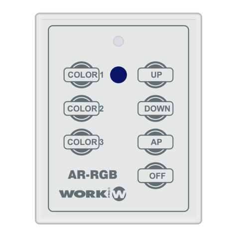 WorkPro AR-RGB Operation instructions