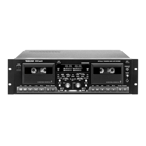 Tascam 302mkII Service manual