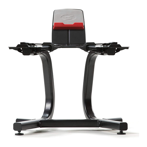 Nautilus Bowflex SelectTech Stand user guide