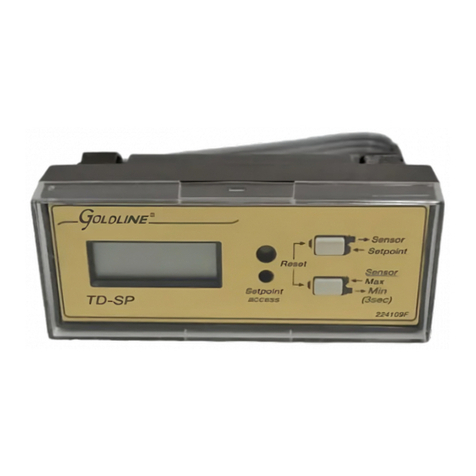 Goldline TD-SP User manual