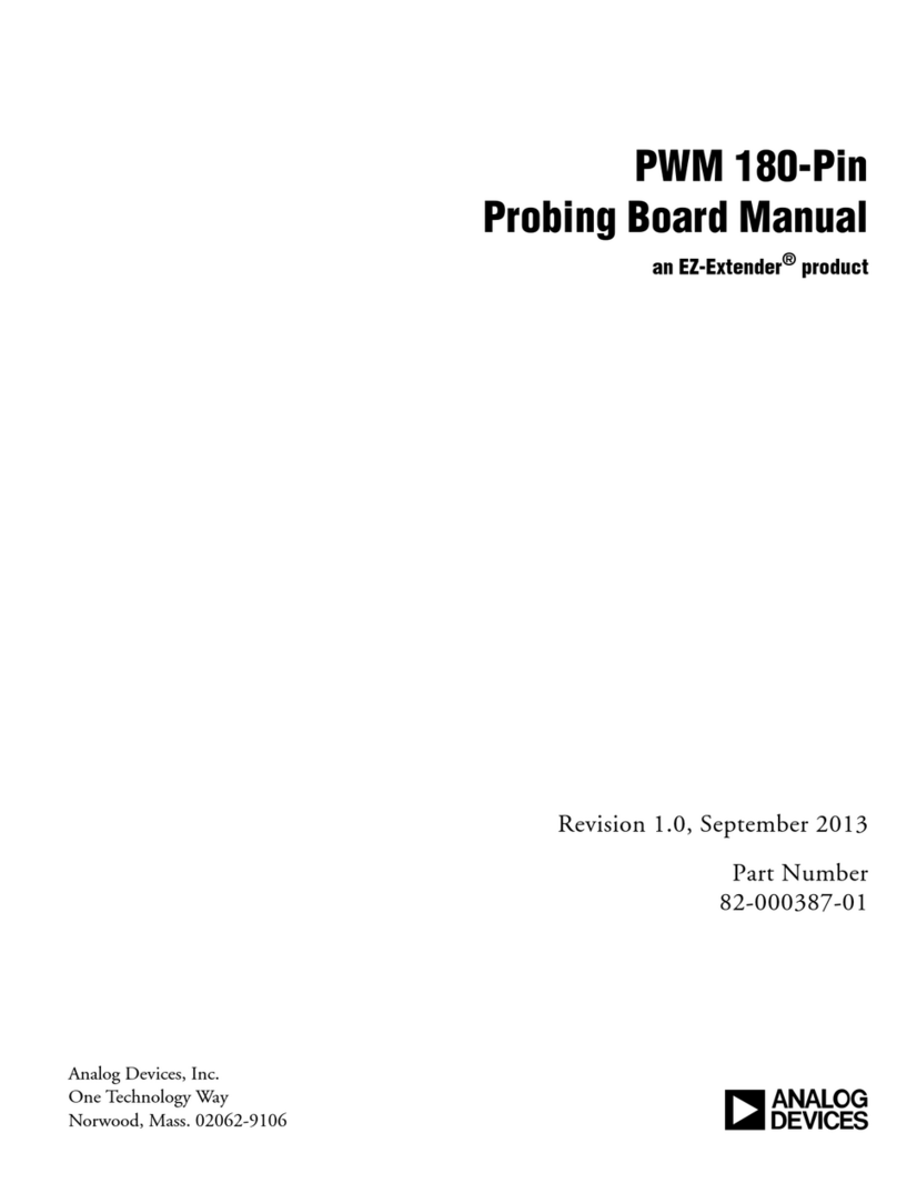 Analog Devices EZ-Extender PWM 180-Pin User manual