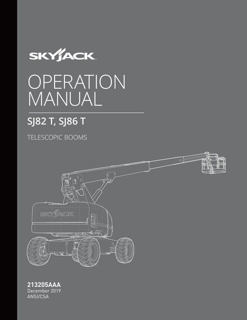 Skyjack SJ82 T User manual