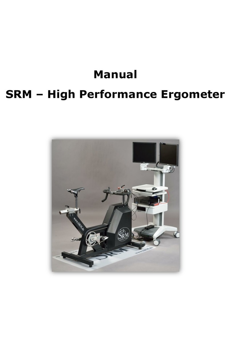 SRM High Performance Ergometer manual