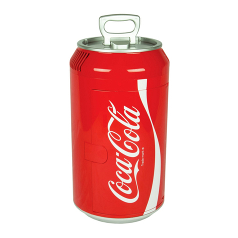 Koolatron Coca Cola CC06 quick start guide