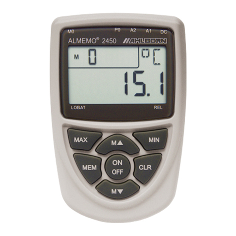 Ahlborn ALMEMO 2450-1L User manual