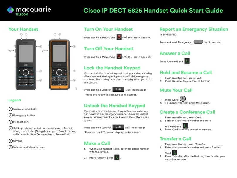 Cisco 6825 User manual